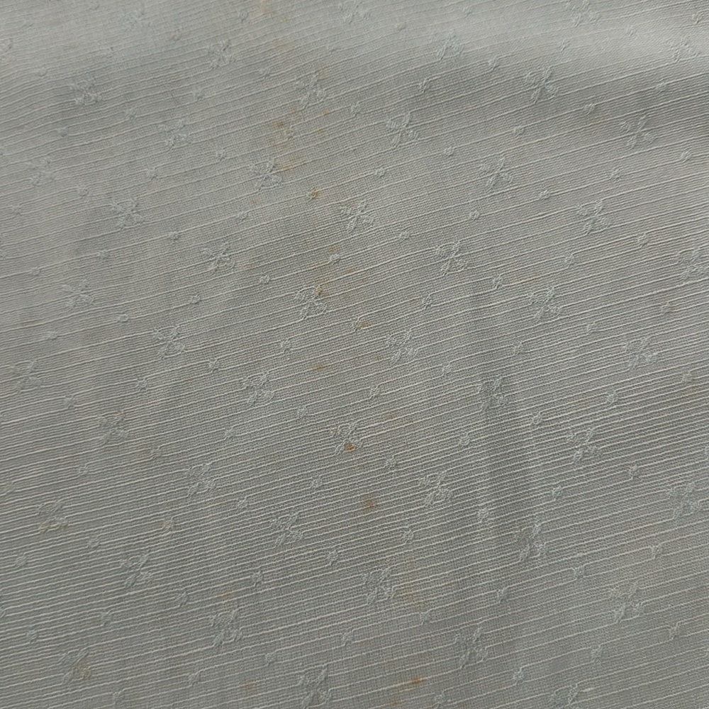 Vintage Joseph Szigeti‎ Powder Blue Linen Blend Skirt Long Beachy Coastal Sz 12 - Picture 15 of 16